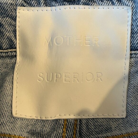 MOTHER Denim Jeans The Swooner Rascal Ankle - Signs & Symbols Size 26 - Picture 6 of 16